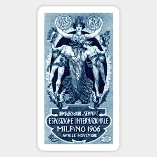 1906 Milan International Expo Sticker